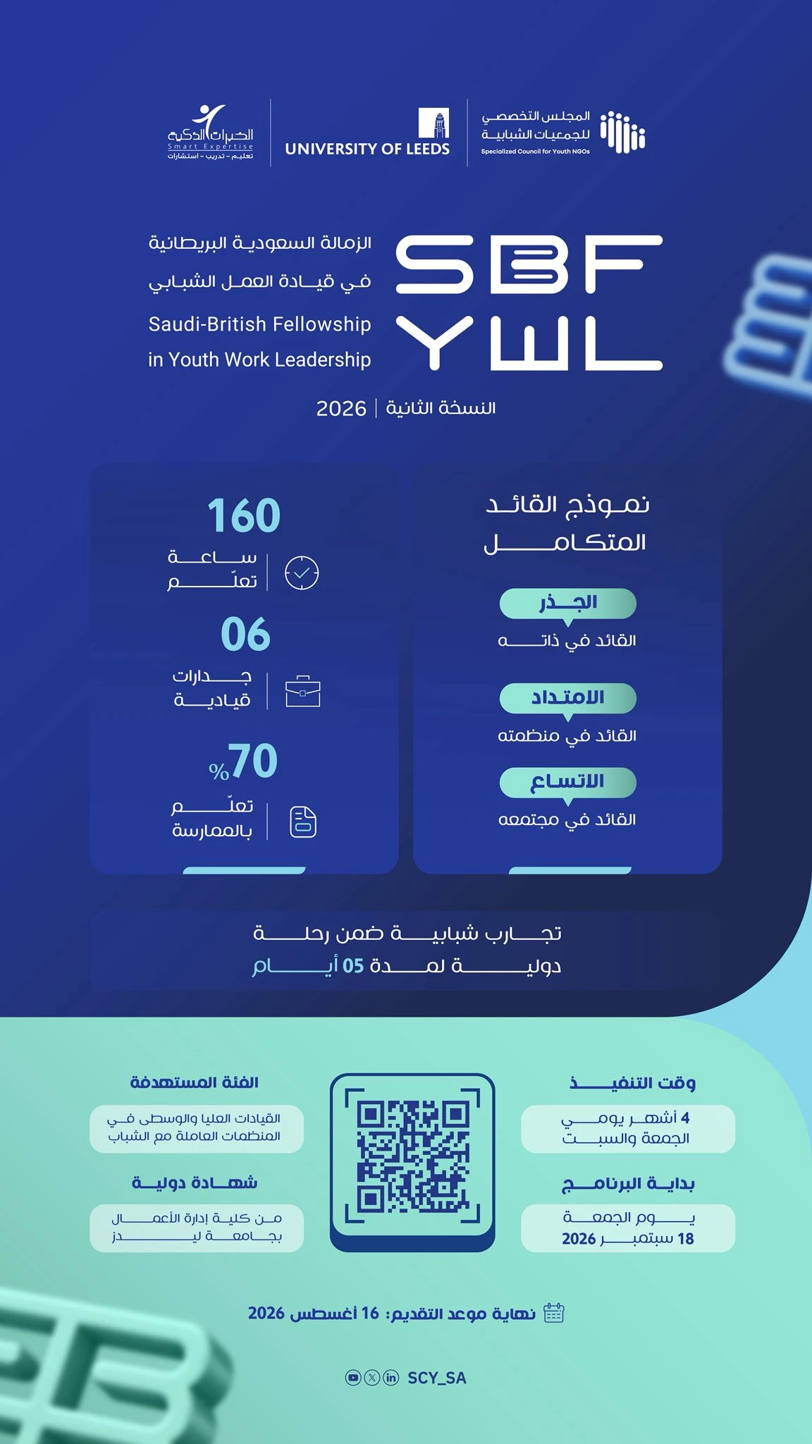 الزمالة السعودية البريطانية في قيادة العمل الشبابي