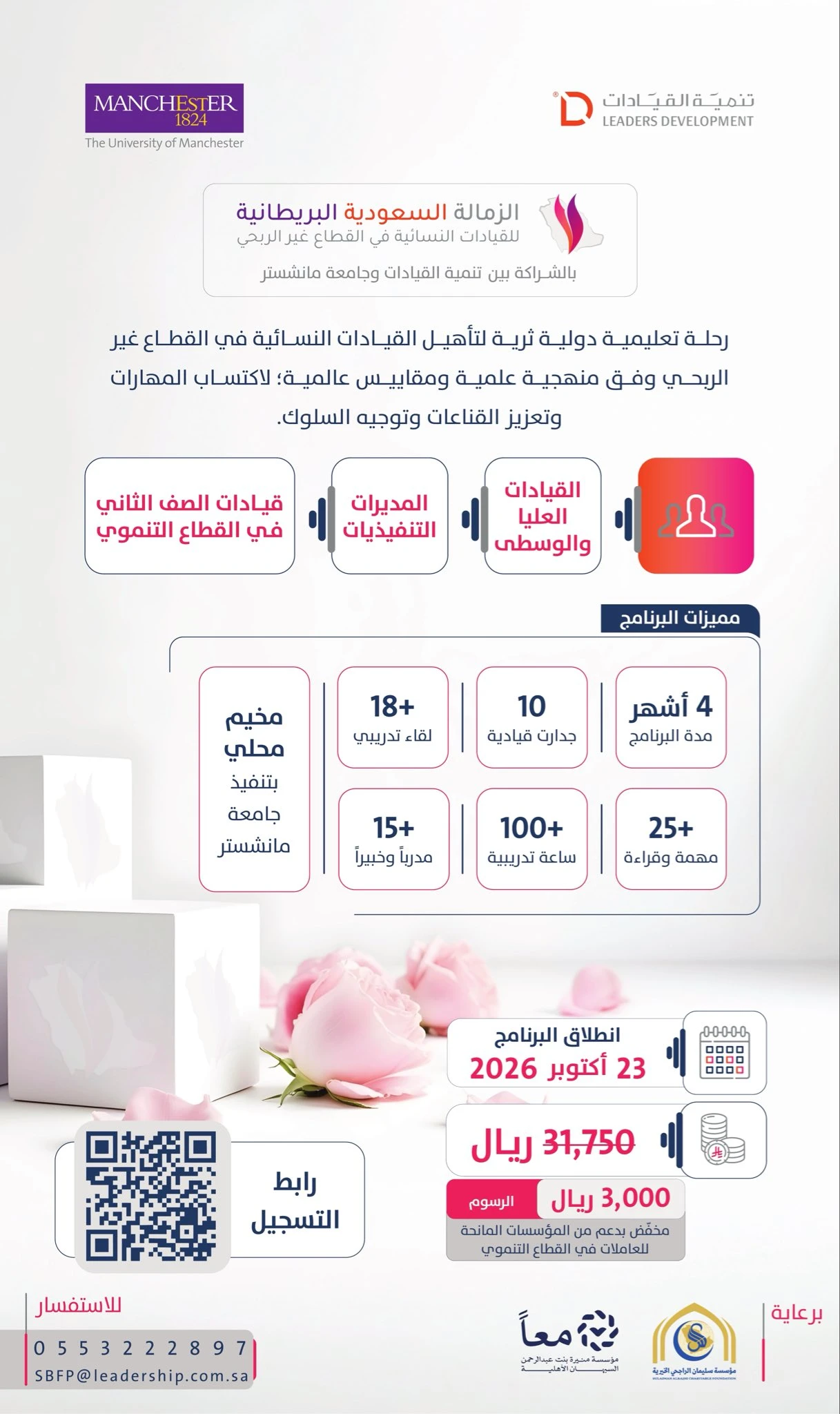 الزمالة السعودية البريطانية للقيادات النسائية في القطاع غير الربحي