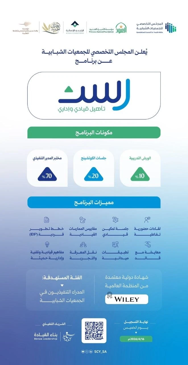 برنامج «رَسّن» للتأهيل القيادي والإداري